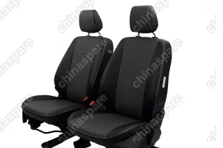 1762483CB Автомобильные чехлы, серая эко-кожа - черная эко-кожа для FORD Focus 2011-, кроме комплектации Titanium