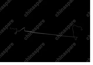 Трубка тормозная зад левая Chery QQ