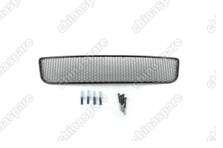 Сетка на бампер внешняя для FORD Focus III 2011-2015, черн., 20 мм (сота)