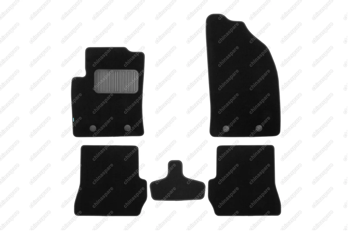 Коврики в салон Klever Premium FORD Fusion АКПП 2002-2012, хб., 5 шт. (текстиль)