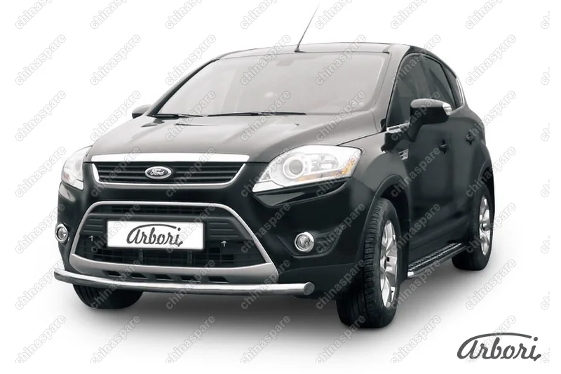 AFZDAFKG06 Защита переднего бампера d57 Arbori нерж. сталь для Ford KUGA 2008-2012