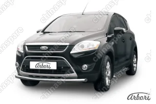 AFZDAFKG06 Защита переднего бампера d57 Arbori нерж. сталь для Ford KUGA 2008-2012