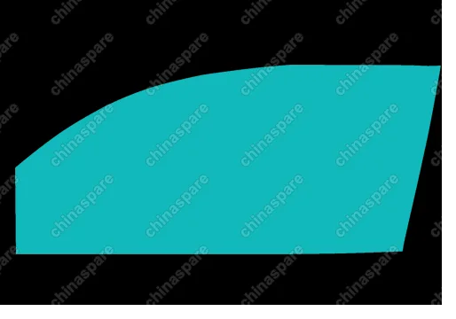 Стекло двери заднее левое Chery QQ6