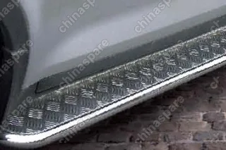 FKUG820673 Пороги с листом d42 (компл 2 шт)"Ford Kuga" 2008-2010