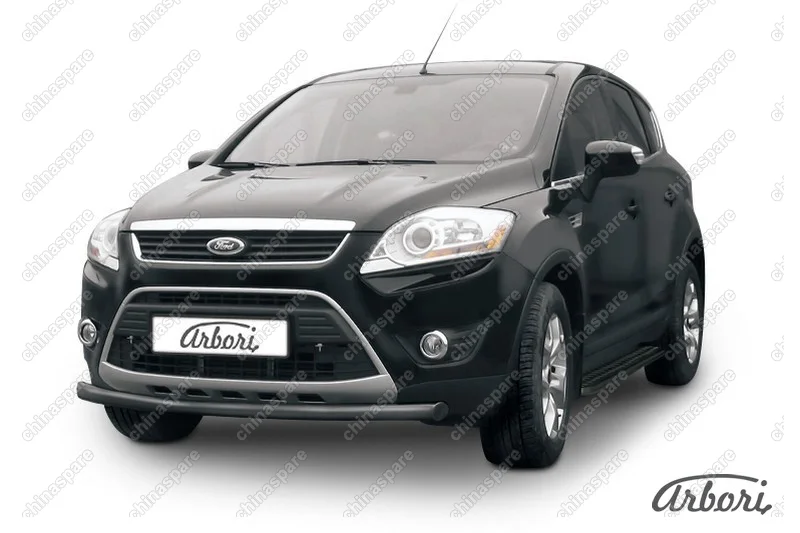 AFZDAFKG06B Защита переднего бампера d57 Arbori черн. для Ford KUGA 2008-2012