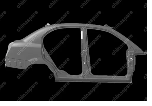 S215401020DY Боковина кузова правая Chery QQ6