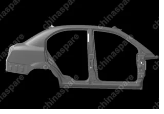 S215401020DY Боковина кузова правая Chery QQ6