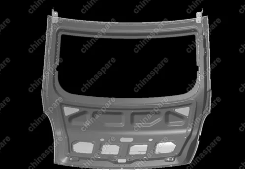 Дверь задняя 5-я (багажника) Chery QQ6