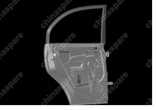 Дверь задняя левая Chery QQ6