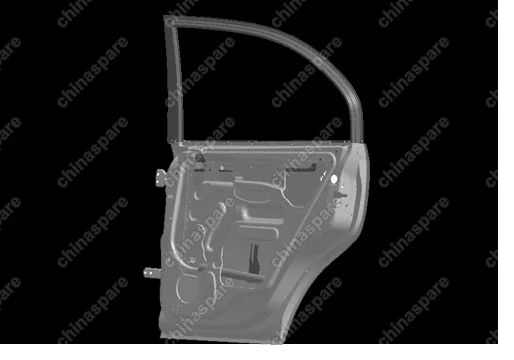 Дверь задняя правая Chery QQ6