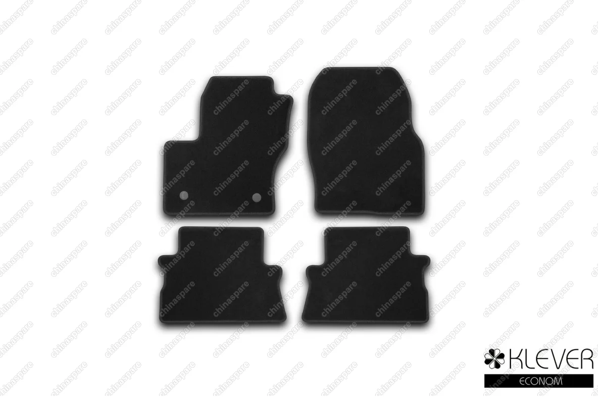 KVR01164101200k Коврики в салон Klever Econom FORD Kuga 2013-2016, кросс., 4 шт. (текстиль)