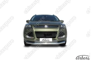 AFZDAFKG1302 Защита переднего бампера d76 Arbori нерж. сталь для Ford KUGA 2013-2016
