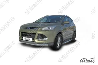 AFZDAFKG1304 Защита переднего бампера d57  Arbori нерж. сталь для Ford KUGA 2013-2016