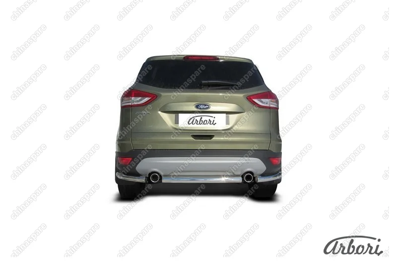 AFZDAFKG1308 Защита заднего бампера d57 Arbori нерж. сталь для Ford KUGA 2013-2016