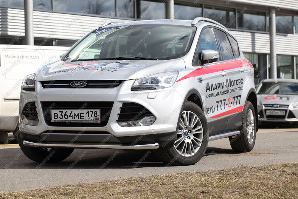 FKUG481723 Защита переднего бампера труба d60 Premium низкая,Ford Kuga 2013-, FKUG.48.1723