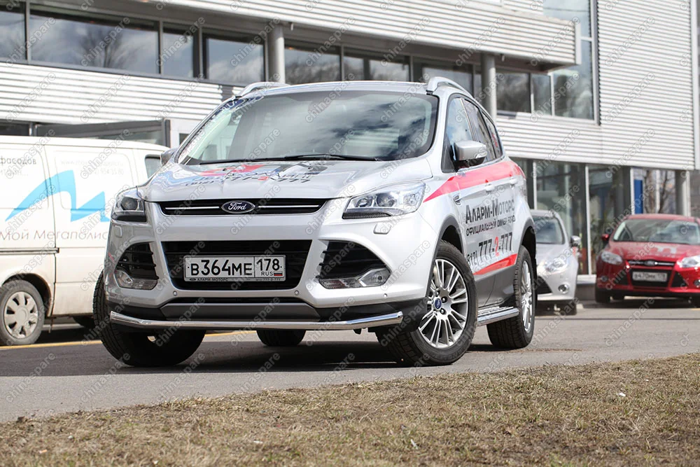 FKUG481724 Защита переднего бампера труба d60 Premium высокая,Ford Kuga 2013-, FKUG.48.1724