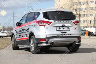 FKUG761740 Защита задняя уголки d60,Ford Kuga 2013-, FKUG.76.1740