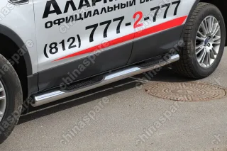 FKUG811730 Пороги с проступями d76,Ford Kuga 2013-, FKUG.81.1730