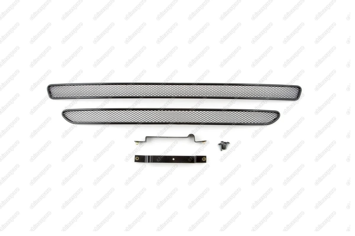 1170513101 Сетка на бампер внешняя для FORD Kuga 2013-2016, 2 шт., черн., 10 мм