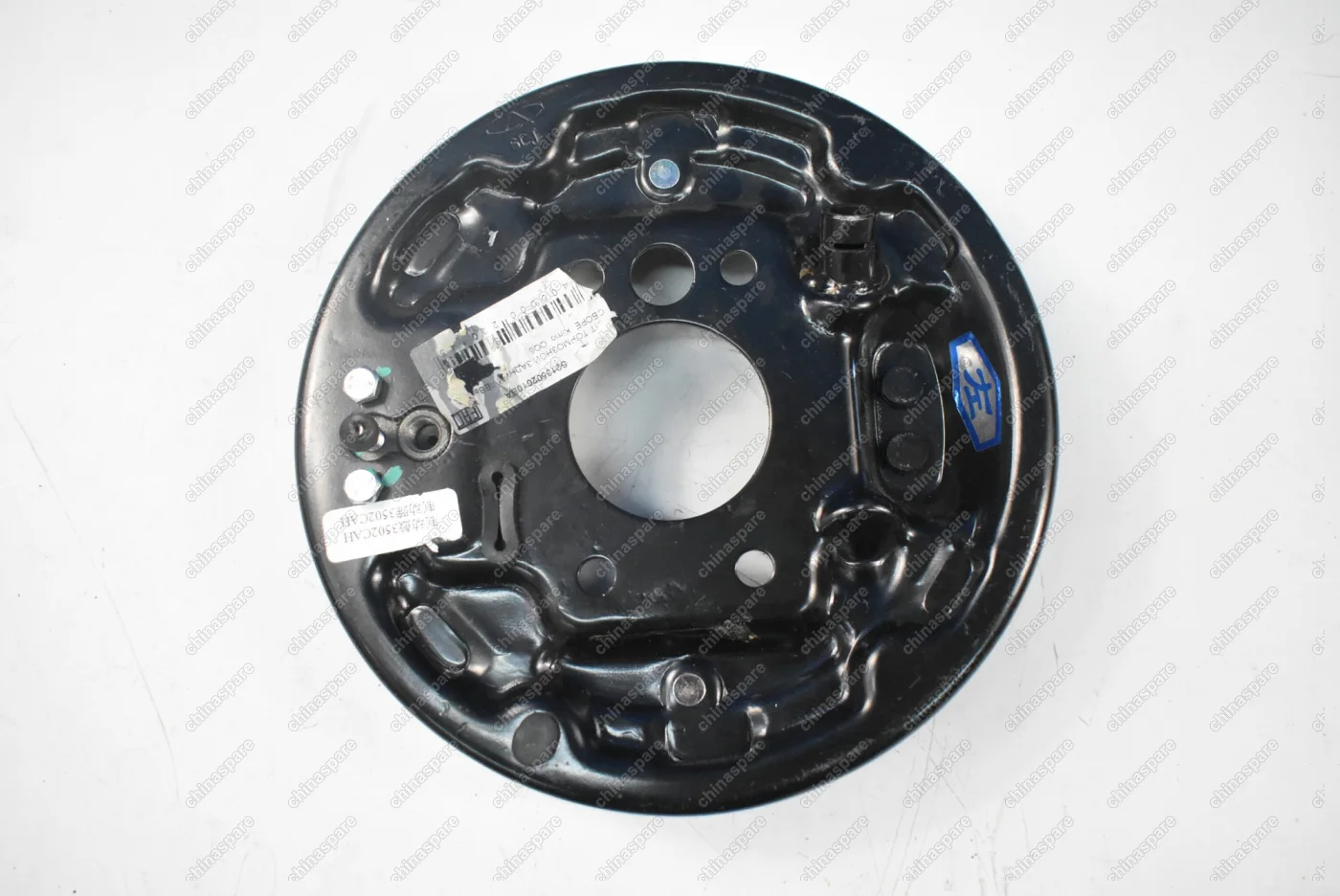 Щит тормозной задний левый в сборе Chery Kimo, QQ6