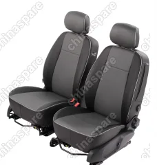 1751435CB Автомобильные чехлы, серая эко-кожа – черная эко-кожа для FORD Мондео 2007-2014, комплектация Titanium