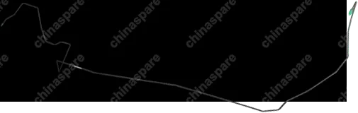 S213506090 Braking pipe i-rr lh Chery QQ6