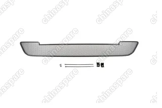 1170915101 Сетка на бампер внешняя для FORD Mondeo 2015->, черн., 10 мм, для автомобилей с хром пакетом