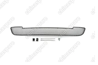 1170915201 Сетка на бампер внешняя для FORD Mondeo 2015->, черн., 20 мм (сота), для автомобилей с хром-пакетом