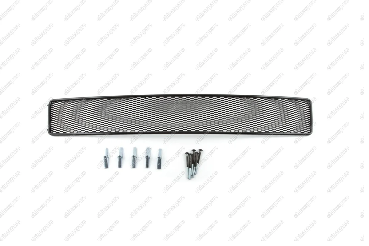 1170211201 Сетка на бампер внешняя для FORD Ranger 2011->, черн., 20 мм (сота)