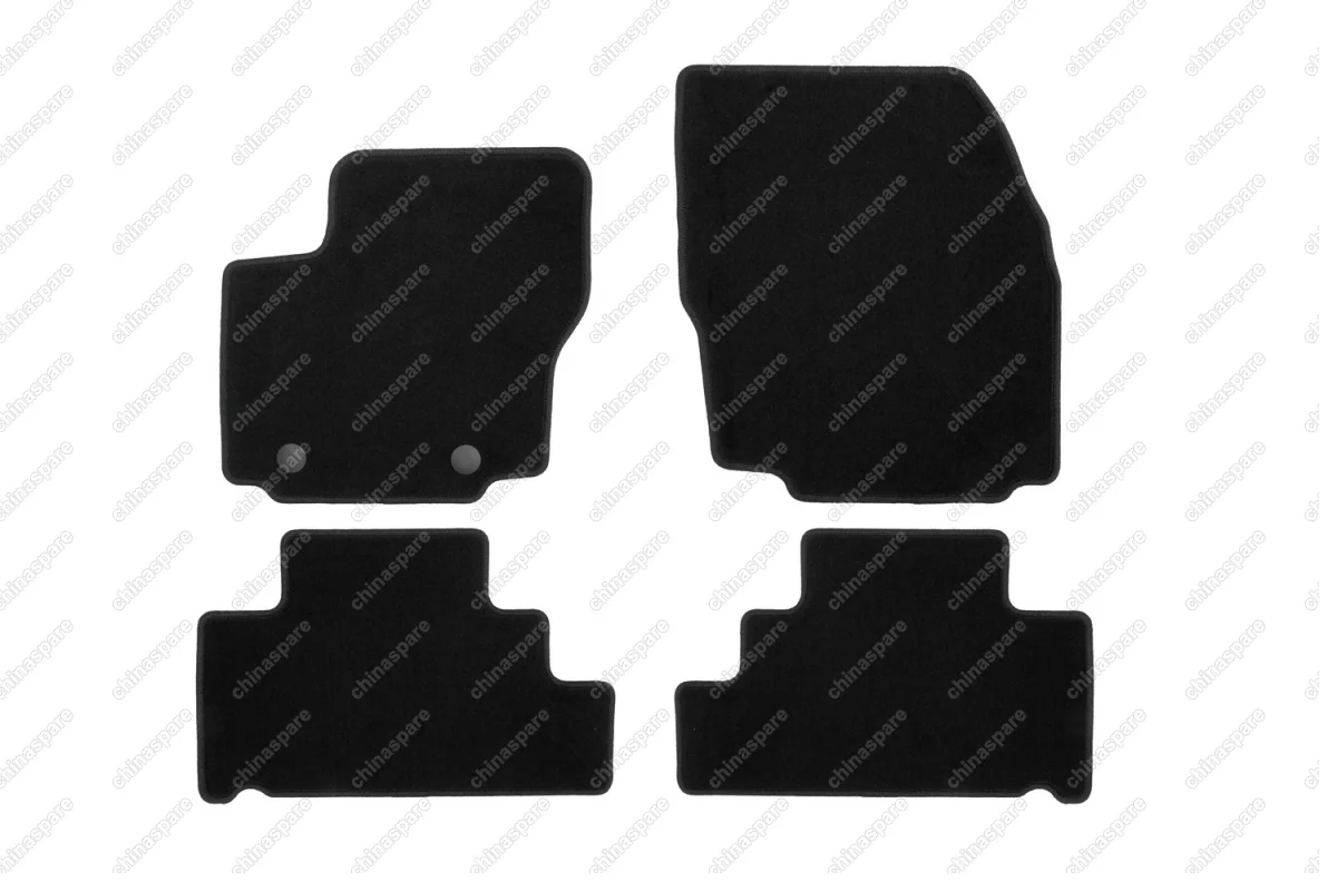 KLEVER01161201200k Коврики в салон Klever Econom FORD S-max 2006-2015, мв., 4 шт. (5 мест) (текстиль)