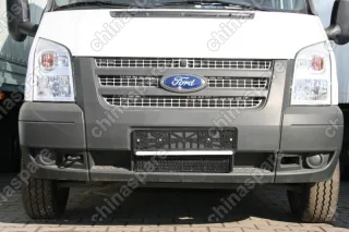 0117040615B Сетка на бампер внешняя для FORD Transit 2006-2013, черн., 15 мм