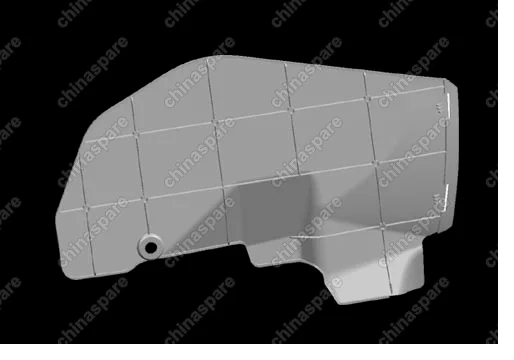 T115305040 Trim board - fr auxiliary dashboard lh Chery Tiggo