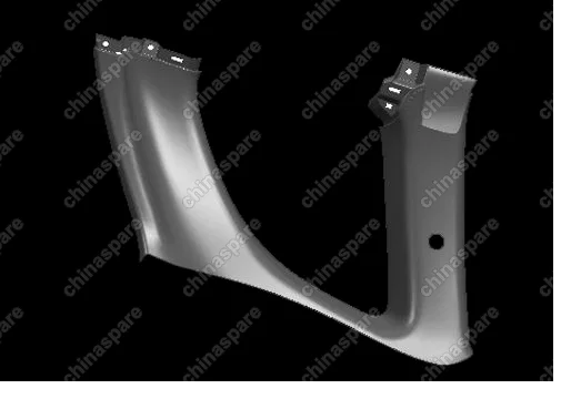 T115402380 Панель багажника правая верхняя Chery Tiggo