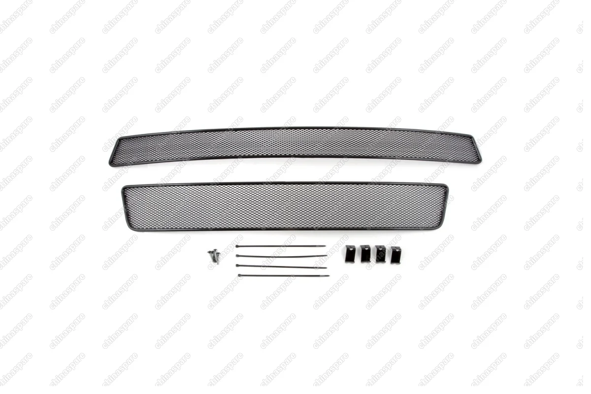 1560214101 Сетка на бампер внешняя для GAZEL Next 2014->, 2 шт., черн., 10 мм