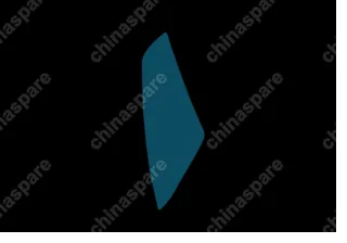 T116203041 Стекло двери задней левой неопускное Chery Tiggo