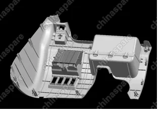 T115305430 Приборная панель (левая часть) Chery Tiggo
