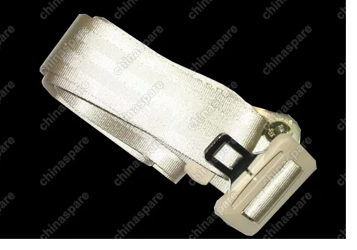 T118212090BB Ремень безопасности задний центральный бежевый Chery Tiggo