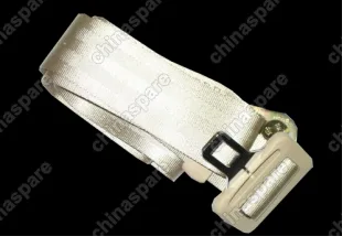 T118212090BB Ремень безопасности задний центральный бежевый Chery Tiggo