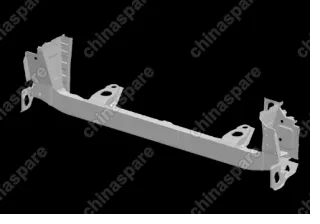 Панель радиатора передняя нижняя (балка) Chery Tiggo