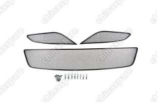 Сетка на бампер внешняя для GREAT WALL Hover-5 2010->, 2 шт., черн., 10 мм