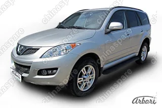 Комплект алюминиевых порогов Arbori Optima Black 1700 для GREAT WALL Hover H5 2010-2017