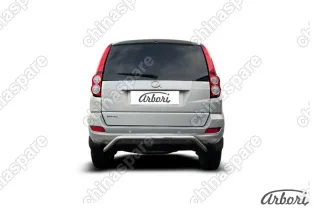 Защита заднего бампера d57 "скоба" Arbori нерж. сталь для Great Wall Hover H5 2010-2017