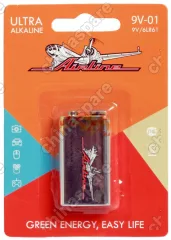 Батарейка 6LR61/Крона 9V щелочная 1 шт.