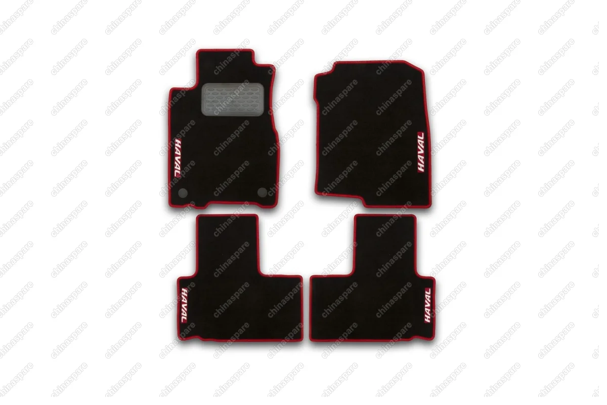 Коврики в салон GREAT WALL H6 2012->, внед., СПОРТ, логотип "HAVAL", 4 шт. (текстиль)