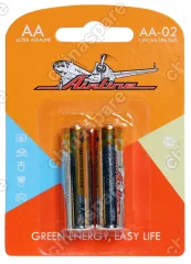 Батарейки LR6/AA щелочные 2 шт.