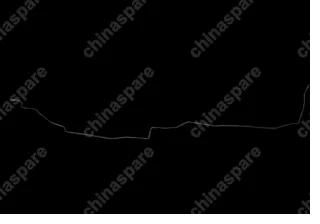 Трубка тормозная задняя левая Chery Tiggo