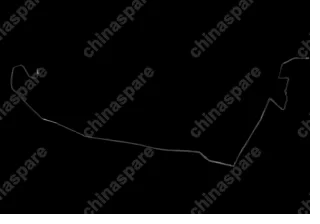 Трубка тормозная задняя правая Chery Tiggo