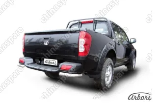 Уголки d57 Arbori нерж. сталь для Great Wall WINGLE 2012-2015