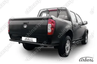 Защита заднего бампера d57 Arbori черн. для Great Wall WINGLE 2012-2015