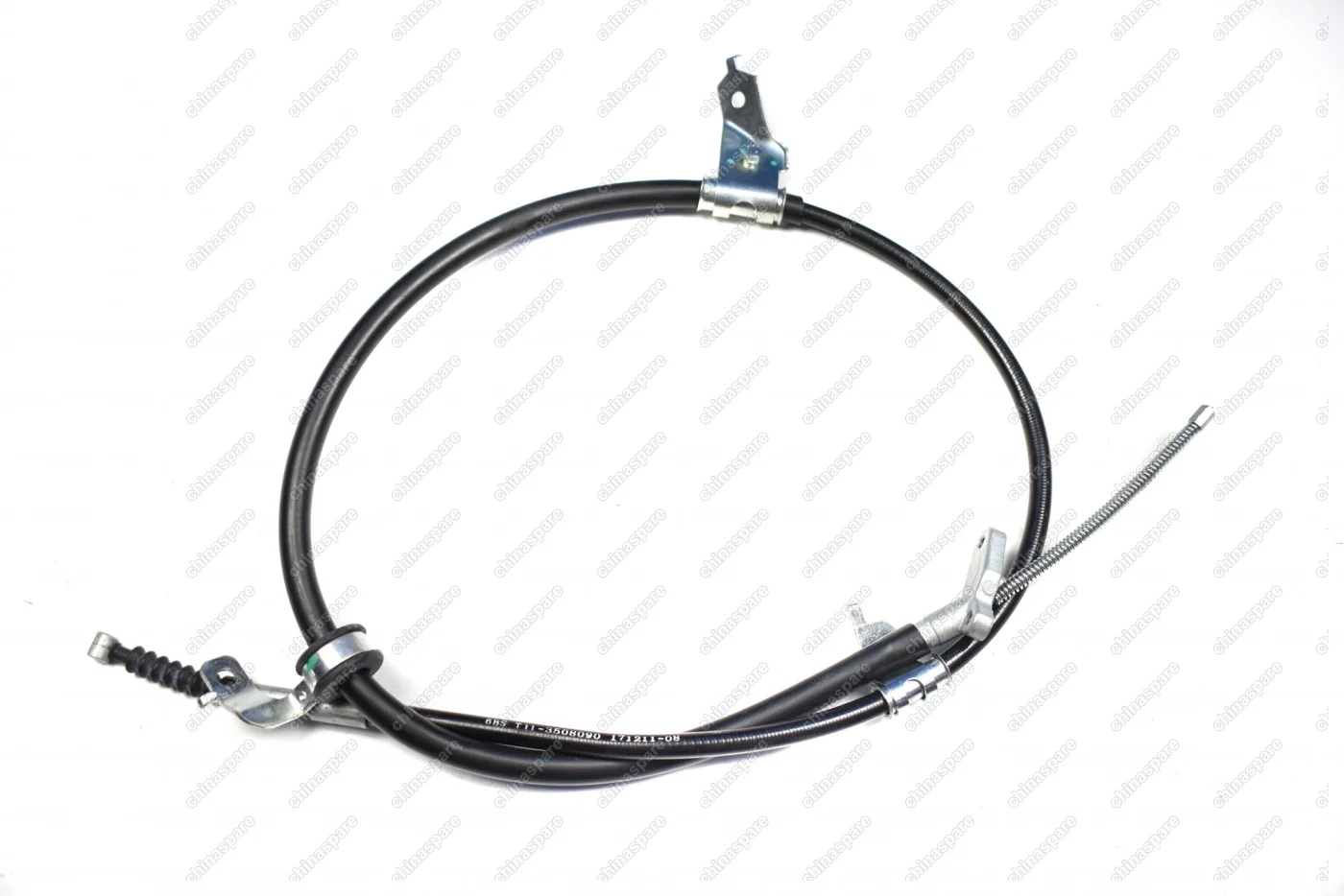 Трос стояночного тормоза левый Chery Tiggo